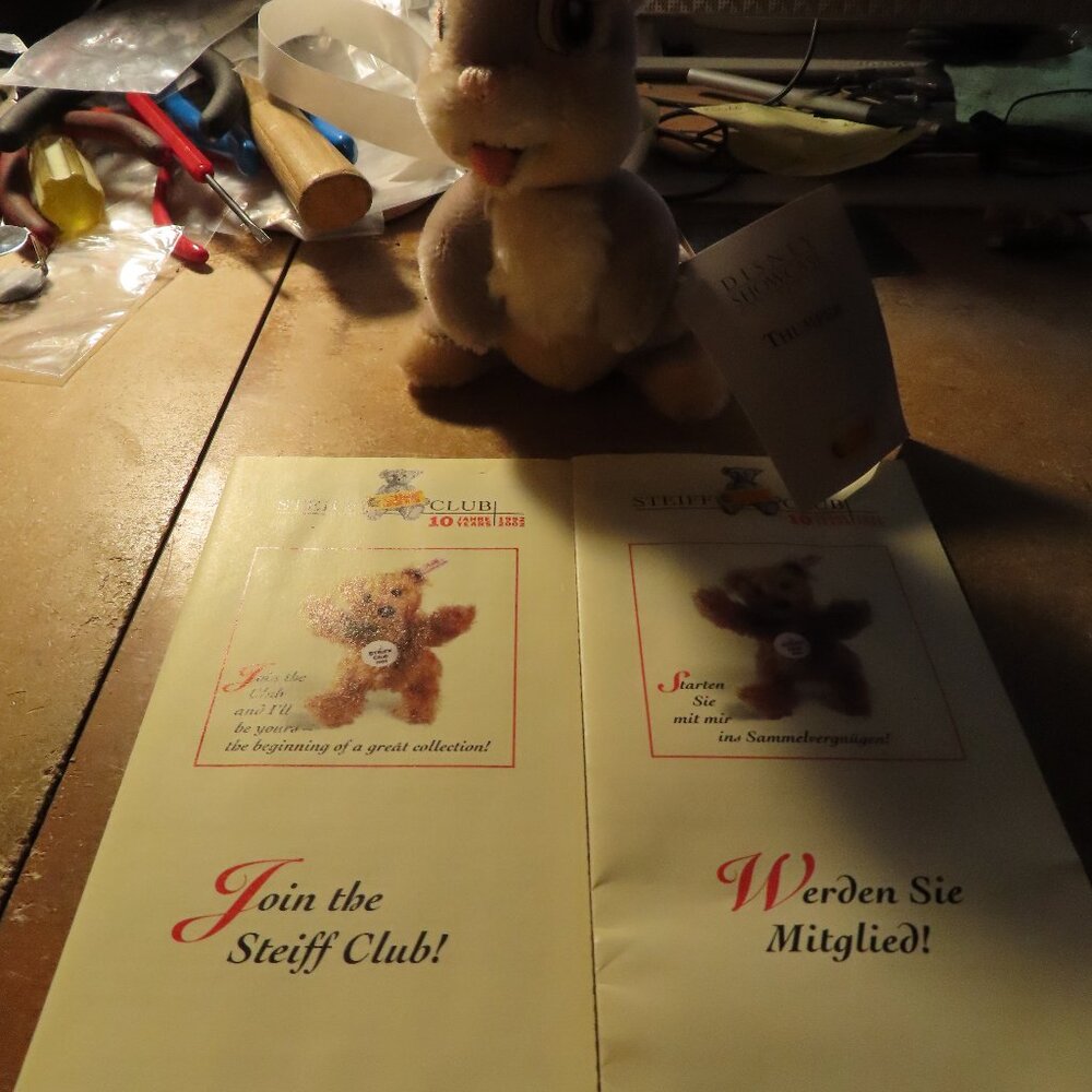 Disney Showcase Steiff Thumper Plush